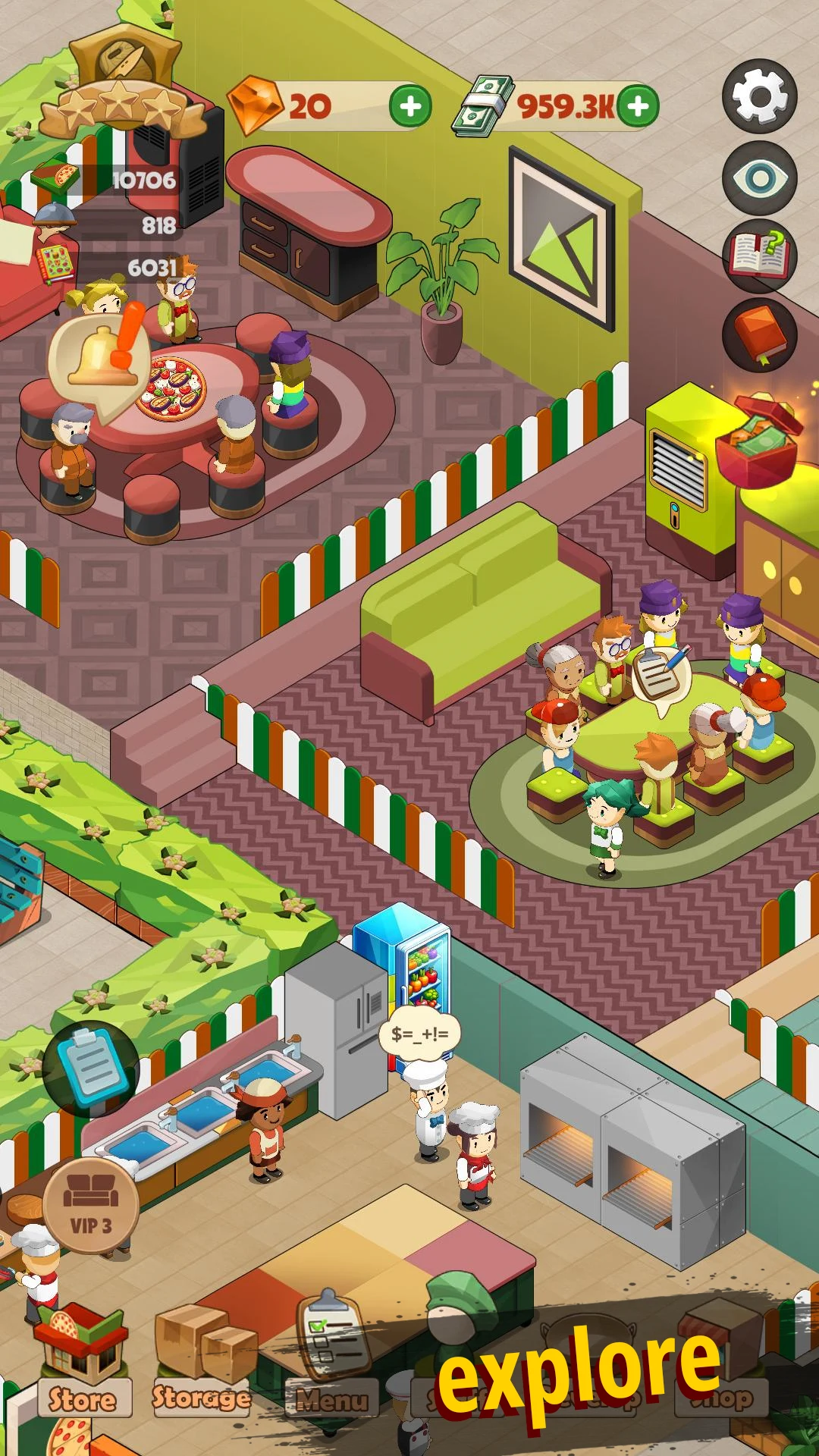 Pizza Tycoon: Idle Restaurant screenshot