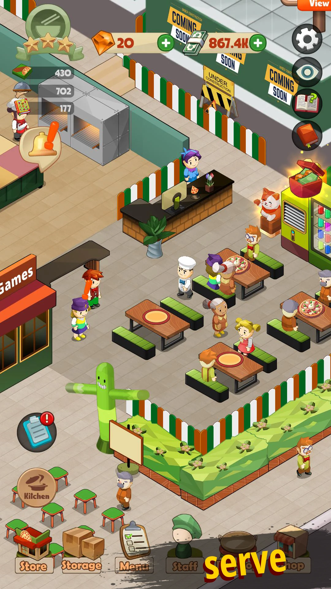 Pizza Tycoon: Idle Restaurant screenshot